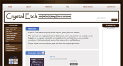 Desktop Screenshot of crystaletch.com