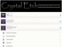 Tablet Screenshot of crystaletch.com